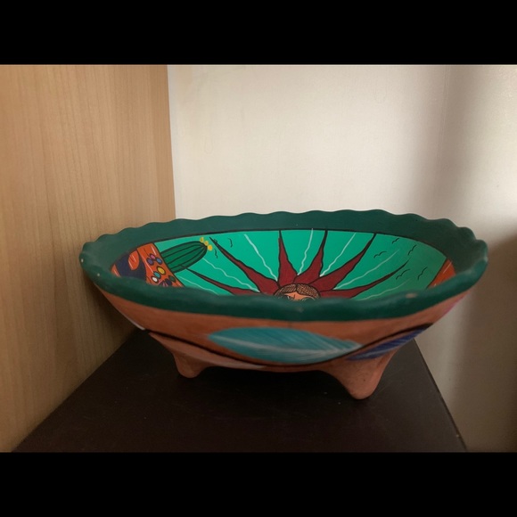 Mexican painted terracotta - Picture 2 of 4